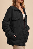 Casual Daily Pocket Buttons Turndown Collar Outerwear