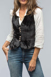 Casual Daily Buttons V Neck Waistcoats(No shirt)(3 Colors)