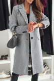 Casual Cardigan Turndown Collar Outerwear(4 Colors)