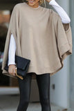 Casual Solid Pullovers O Neck Tops