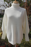 Casual Solid Patchwork Turtleneck Sweater(3 Colors)