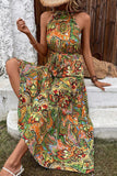 Bohemian Floral Patchwork Printed Dress Dresses(3 Colors)