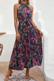 Bohemian Floral Patchwork Printed Dress Dresses(3 Colors)