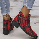 Casual Patchwork Pointed Out Door Shoes (Heel Height 1.57in)