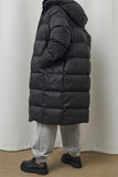 Casual Solid Patchwork Hooded Collar Outerwear(3 Colors)