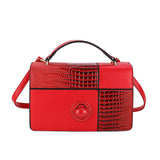 Celebrities Elegant Color Block Contrast Bags(6 Colors)