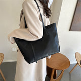 Daily Simplicity Solid Fold Bags(4 Colors)