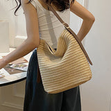 Daily Simplicity Solid Weave Bags