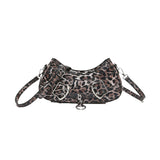 Daily Leopard Patchwork Zipper Bags(3 Colors)