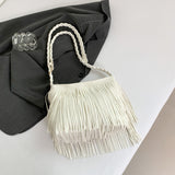 Casual Daily Solid Tassel Bags(4 Colors)