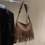 Casual Daily Solid Tassel Bags(4 Colors)