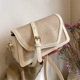 Casual Simplicity Solid Patchwork Contrast Bags(3 Colors)