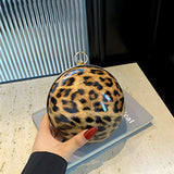 Casual Leopard Patchwork Chains Bags(3 Colors)