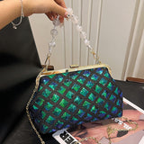 Casual Daily Patchwork Sequins Chains Bags(6 Colors)