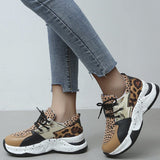 Casual Sportswear Patchwork Belted Contrast Round Comfortable Out Door Shoes(5 Colors)