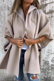 Casual Pocket Turndown Collar Outerwear(5 Colors)