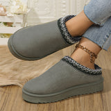 Daily Contrast Closed Comfortable Shoes(4 Colors)