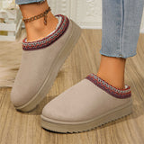 Daily Contrast Closed Comfortable Shoes(4 Colors)