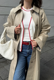 Casual Street Buttons Turndown Collar Outerwear(3 Colors)