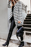 Fashion Street Plaid Turn-back Collar Outerwear