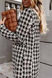 Fashion Street Plaid Turn-back Collar Outerwear