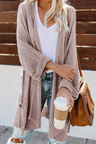 Casual Solid Hollowed Out Sweaters Cardigans(10 Colors)