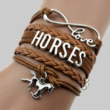 Fashion Daily Letter Patchwork Bracelets