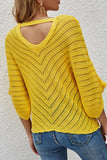 Fashion Casual Solid Patchwork V Neck Tops