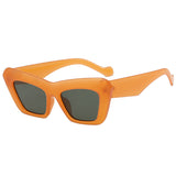 Fashion Casual Solid Patchwork Sunglasses(4 Colors)