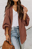 Casual Solid Color V Neck Sweater Cardigans(6 Colors)