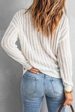 Casual Solid Patchwork O Neck Sweaters(8 Colors)