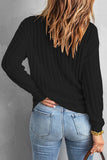 Casual Solid Patchwork O Neck Sweaters(8 Colors)