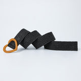 Casual Daily Solid Patchwork Belts