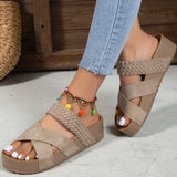 Casual Weave Opend Comfortable Shoes