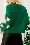 Casual Santa Claus Patchwork O Neck Sweaters(10 Colors)