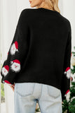 Casual Santa Claus Patchwork O Neck Sweaters(10 Colors)