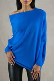 Casual Simplicity Solid Make Old O Neck Tops(10 Colors)