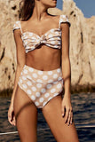 shirtstylespot Polka Dot Bikini Swimwear