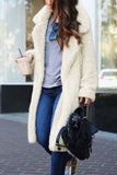 shirtstylespot Lapel Cardigan Long Winter Coat(3 Colors)