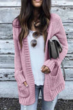 shirtstylespot Solid Loose Sleeve Sweater Cardigan