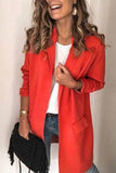 shirtstylespot Casual Solid Color Long Sleeve blazer(6 Colors)