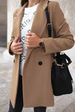 shirtstylespot Solid Color Loose Suit Coat