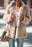 shirtstylespot Winter Plush Coat Cardigan