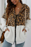 shirtstylespot Leopard Stitching Coat(3 Colors)