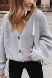 shirtstylespot Loose Cardigan Sweater