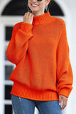 shirtstylespot Breathable Bat Sleeve Knit Sweater