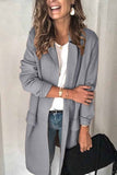 shirtstylespot Casual Solid Color Long Sleeve blazer(6 Colors)