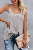 shirtstylespot Knitted Vest Top