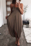 shirtstylespot Solid Color Knitted Loose And Irregular Maxi Dress(3 Colors)