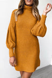 shirtstylespot O Neck Autumn Sexy Dress(3 Colors)